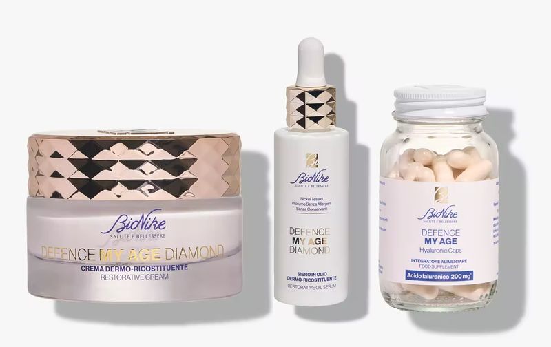 BIONIKE - DEFENCE MY AGE TRIO DERMO-RICOSTITUENTE / Crema+ Siero + Acido Ialuronico CPS BIONIKE - DEFENCE MY AGE TRIO DERMO-RICOSTITUENTE / Crema+ Siero + Acido Ialuronico CPS