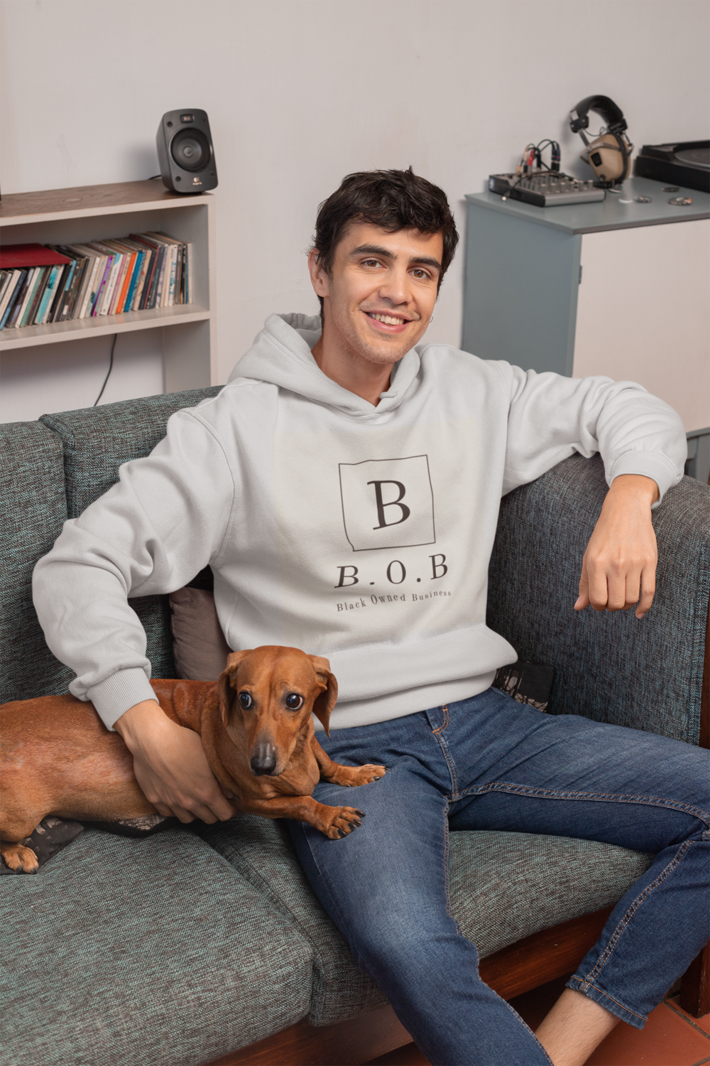MEN PULL OVER HOODIE