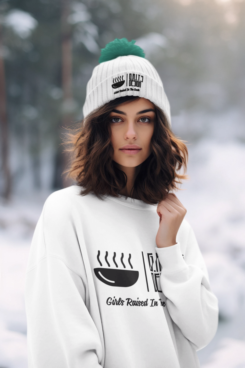 Sweatshirt and Beanie