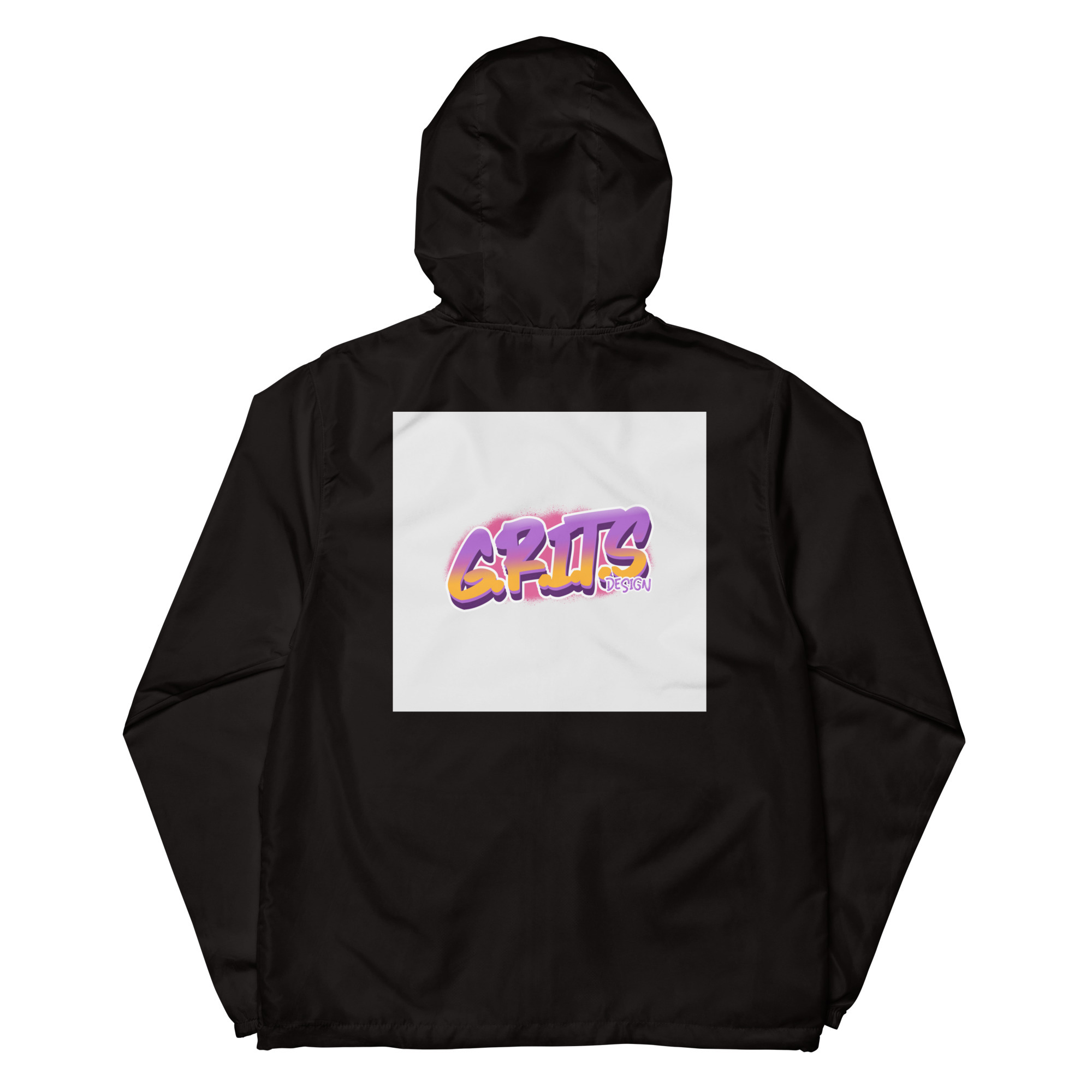 Unisex lightweight zip up windbreaker