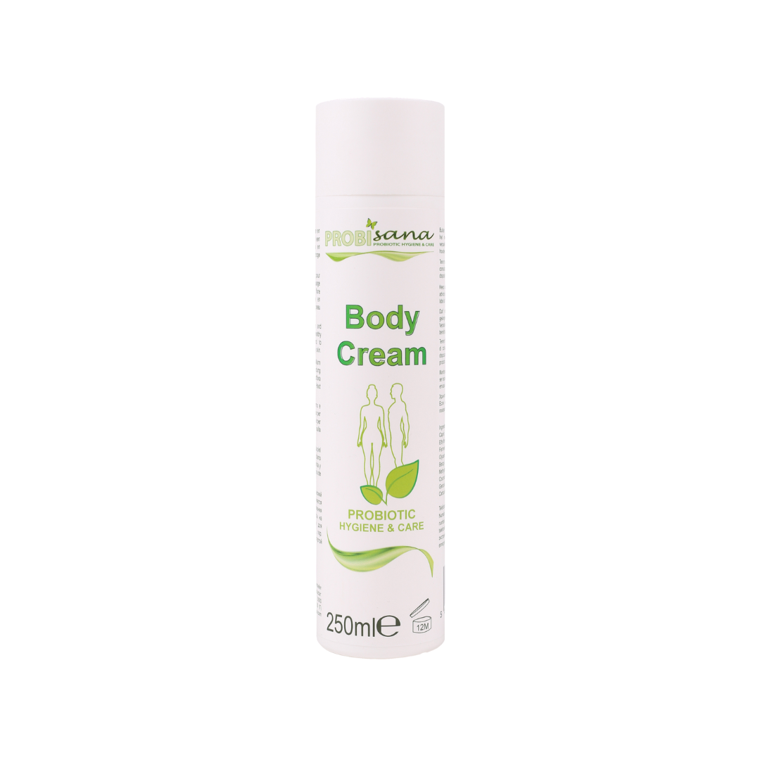 Crema corpo con probiotici. Probisana