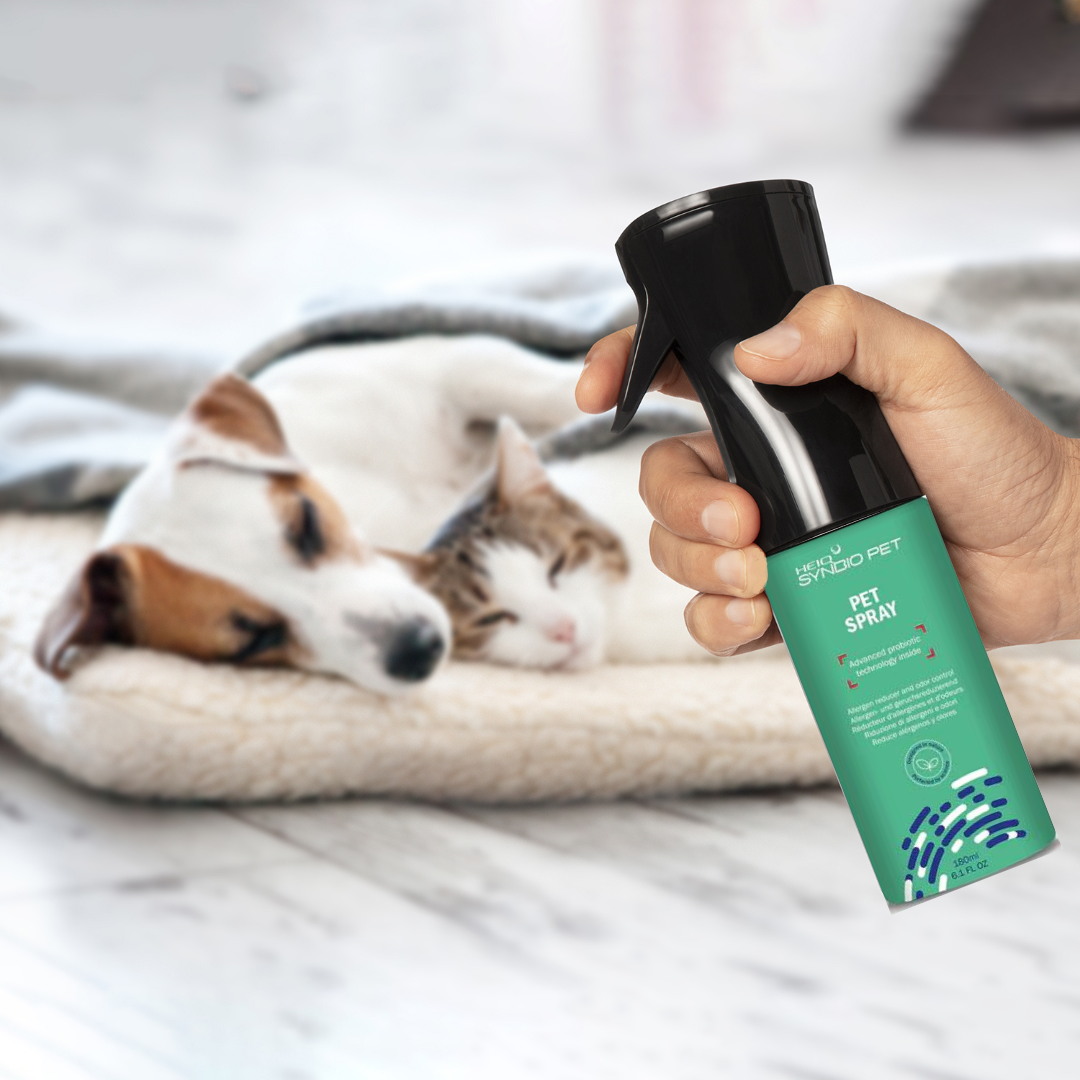 Deodorante Pet Spray per cani e gatti ai probiotici naturali + Dog Shampoo ai Probiotici naturali. Kit a  -10%.