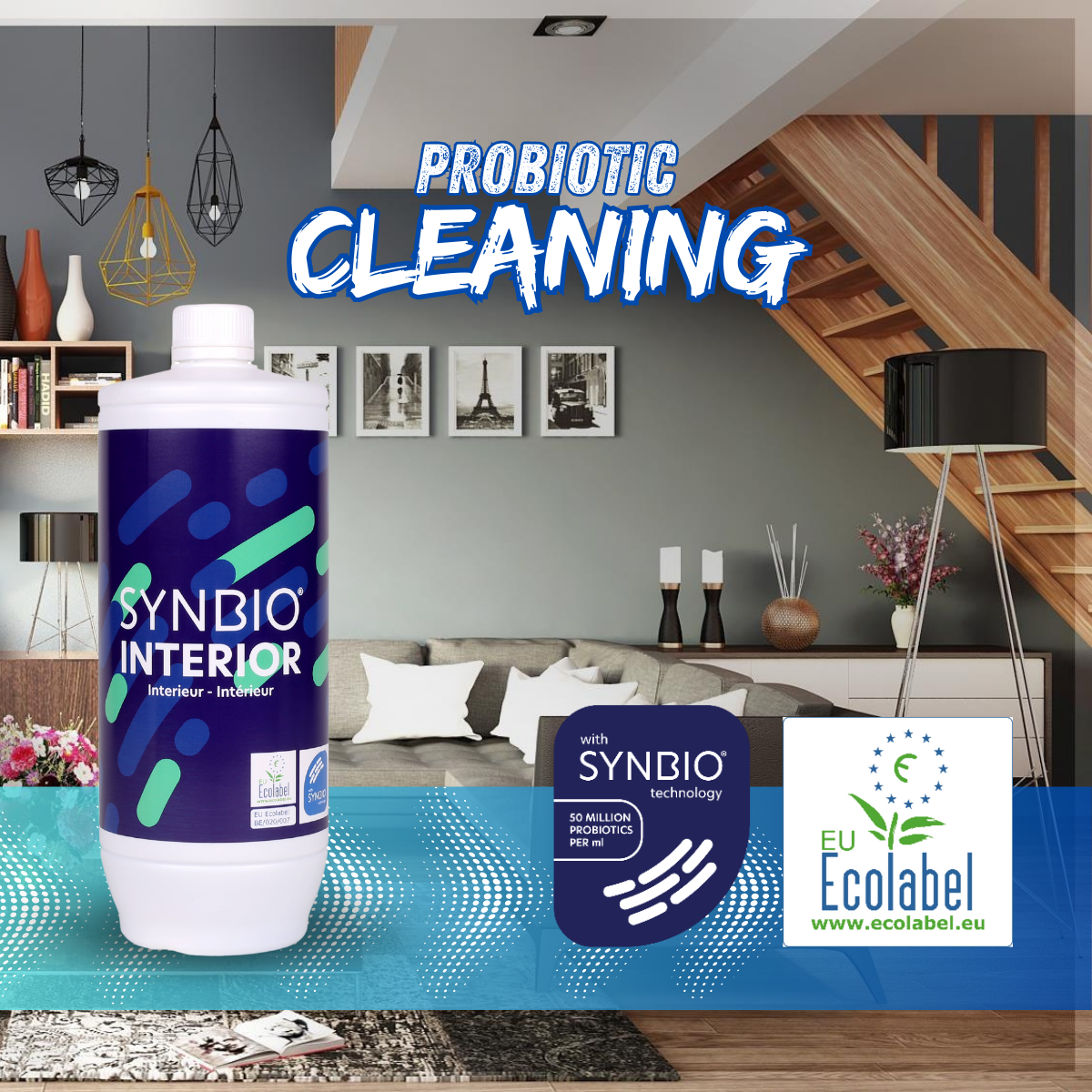 Detersivo ecologico. Synbio Interior Probiotic