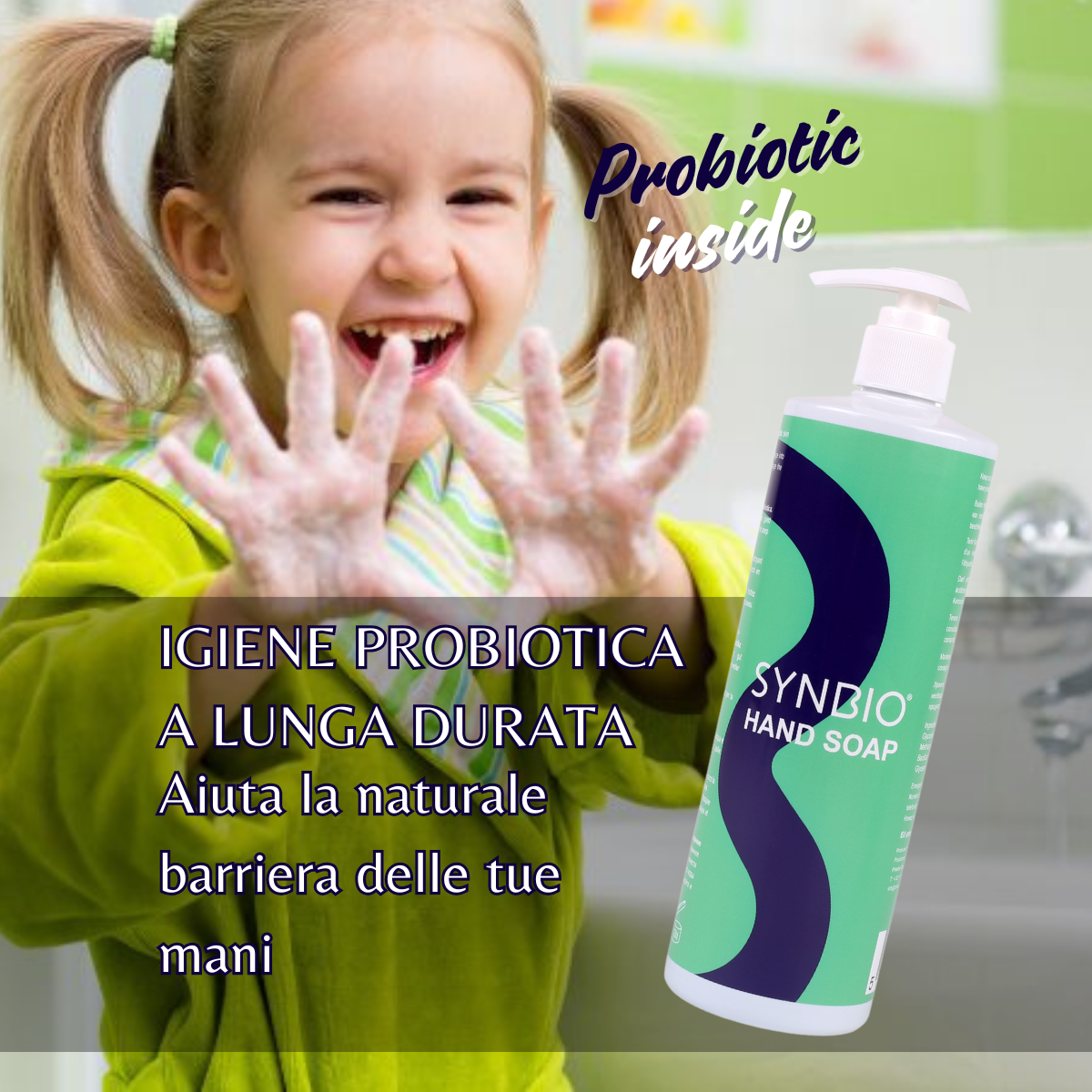 Sapone per le mani con probiotici naturali - Synbio Hand Soap -