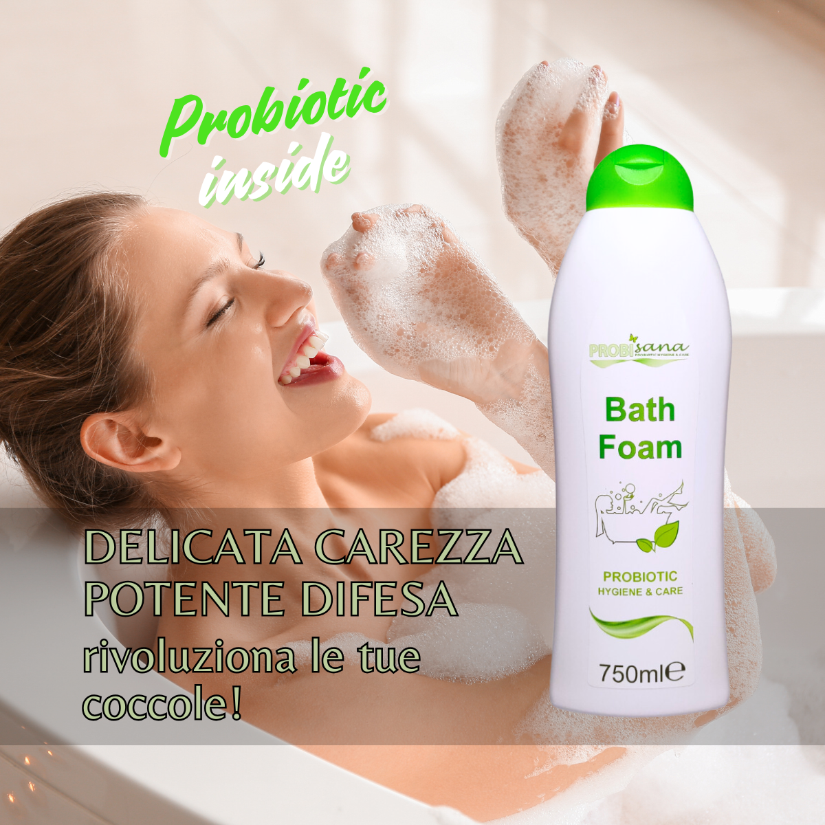 Offerta speciale! 3 Bagnoschiuma Probiotici PROBISANA BATH FOAM a -50%