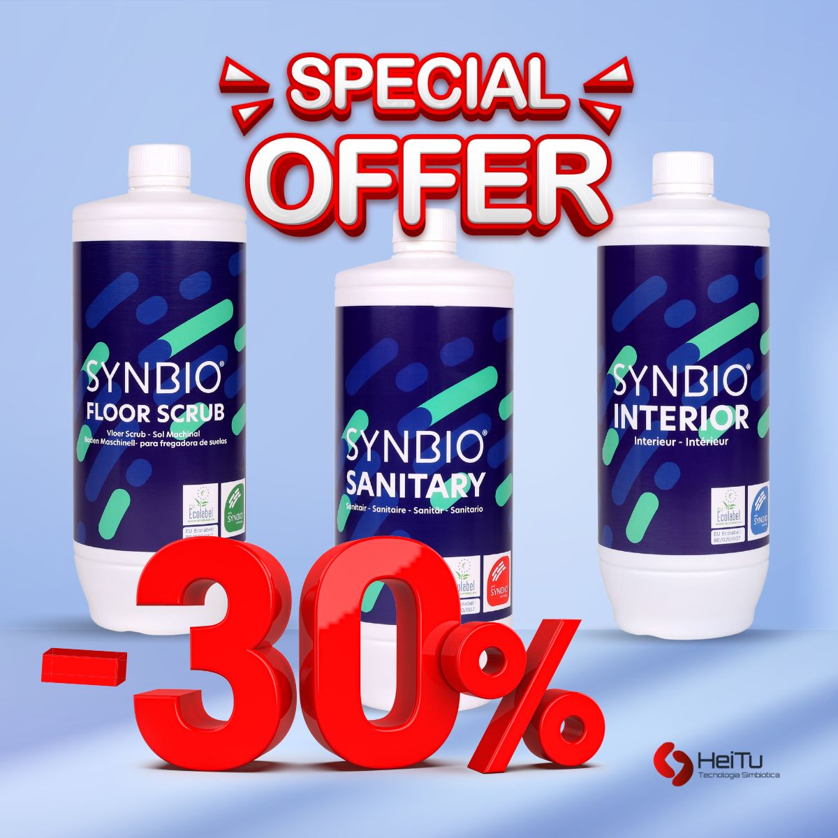 Detersivi Probiotici Synbio. Promozione -30%