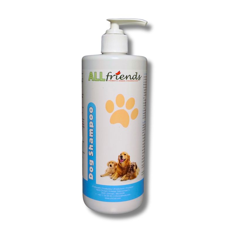 ALL FRIENDS Dog Shampoo Antiodore con Probiotici Naturali per Cani
