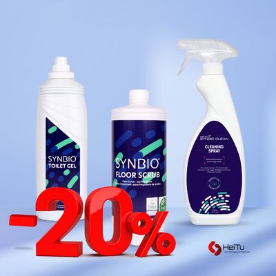 Detersivi probiotici Synbio per la casa. Sconto 20%