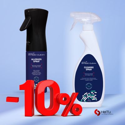 Anti allergeni Spray con Probiotici e Cleaning Spray Probiotico. Promozione -10%