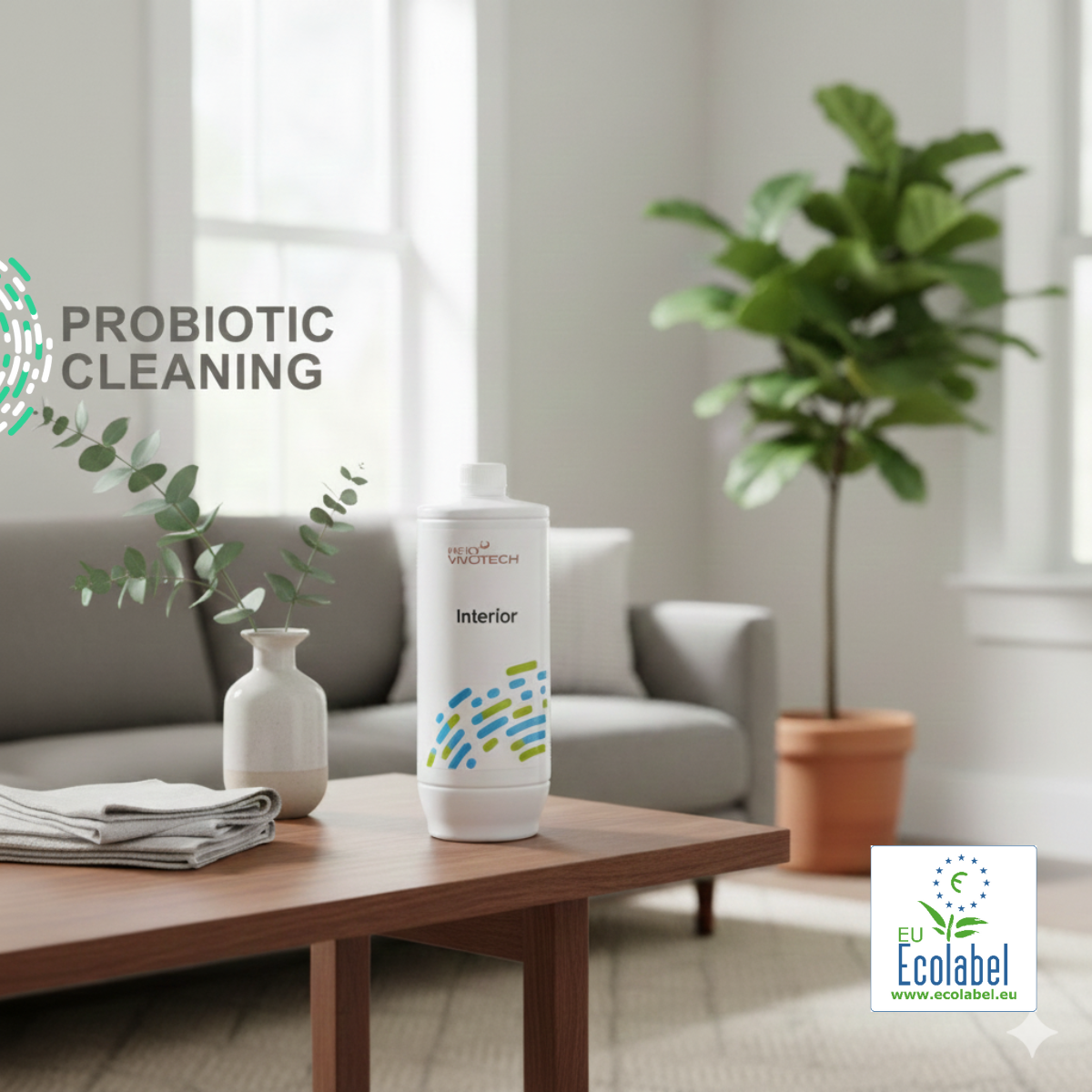 Detersivo ecologico. Vivotech Interior Probiotic