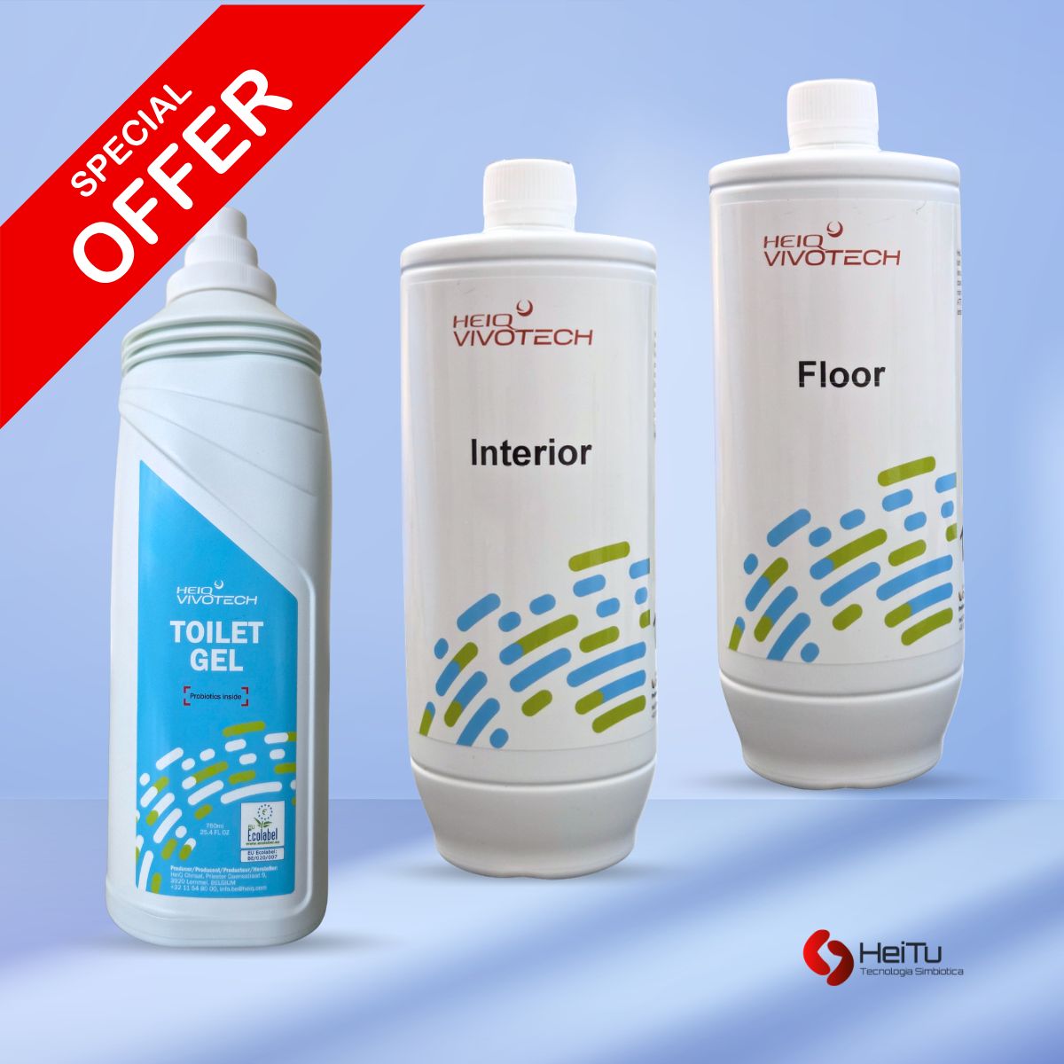 Kit Detergenti Probiotici Pavimento, Casa, WC