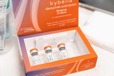 Kybella 1 Vial Permanent Fat Removal "Double Chin, Bra Fat, Banana Roll"