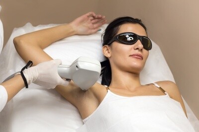 Fall Beauty Sale -Laser Hair Removal Package 6 - Small | Lip, Chin, Neckline, Underarms or Bikini Line