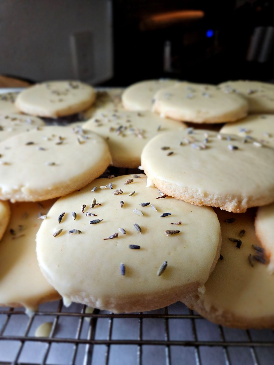 Lavender Lemon Cookies GF