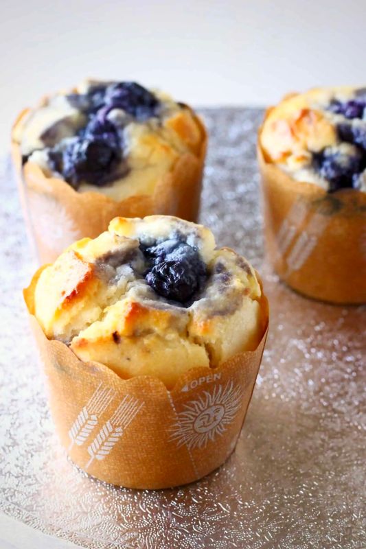 Blueberry muffins Blueberry muffins