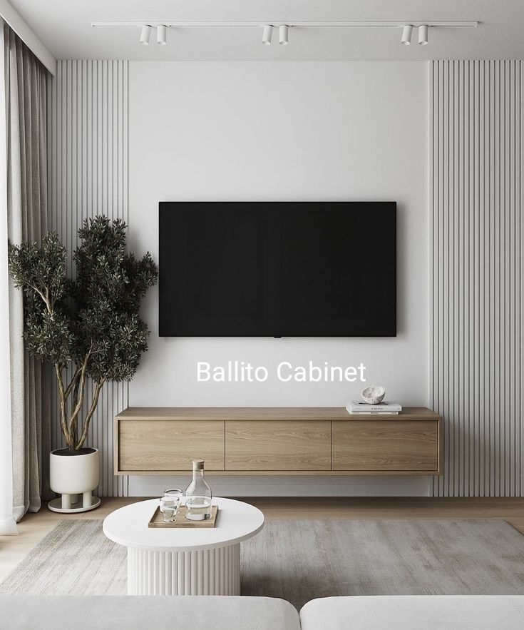 Ballito Floating Media Cabinet