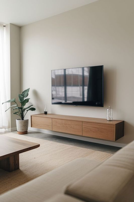 Ballito Floating Media Cabinet