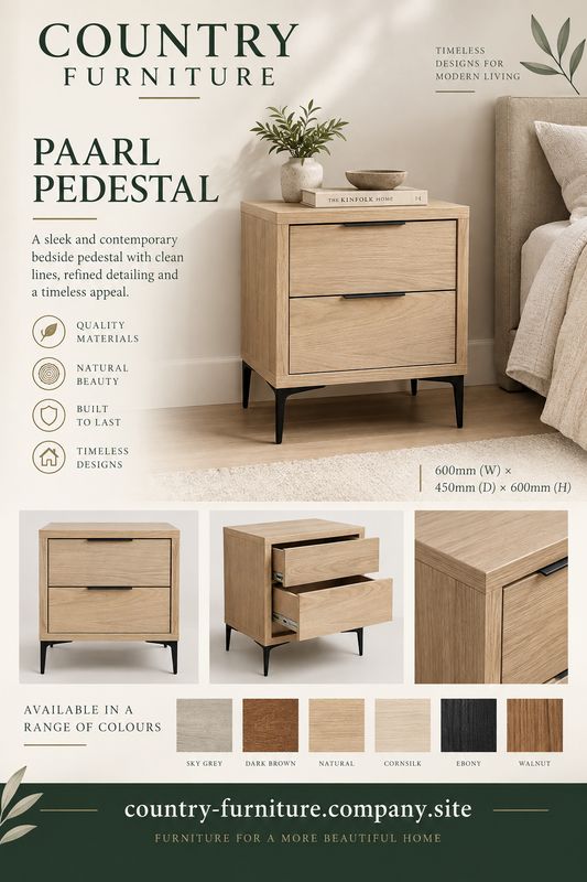Paarl Bedside Pedestals