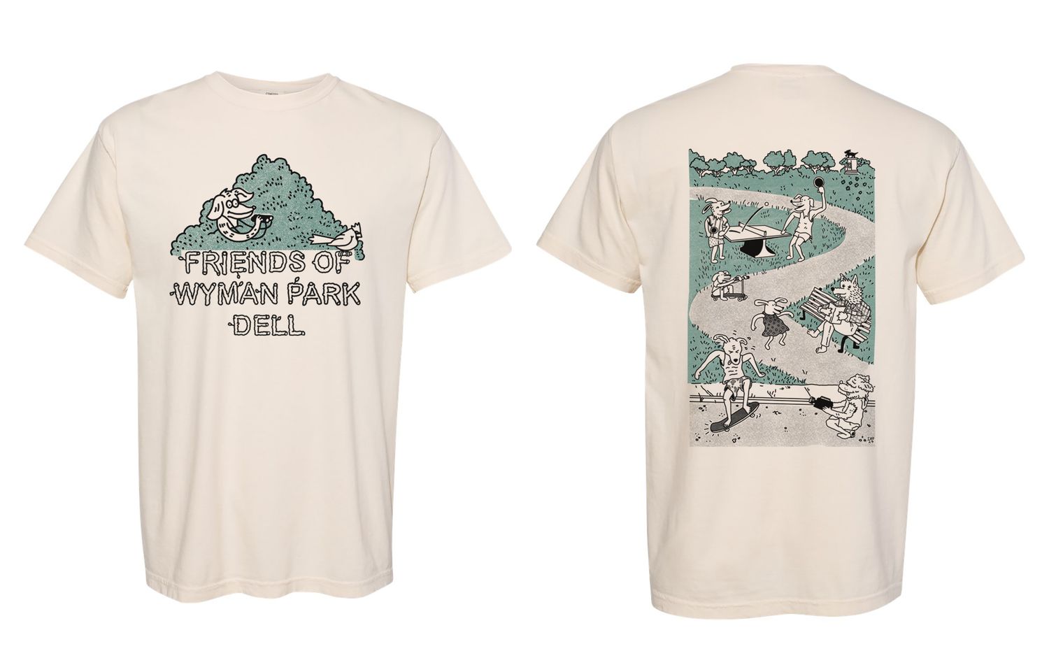 Friends of Wyman Park Dell Doggy Tee