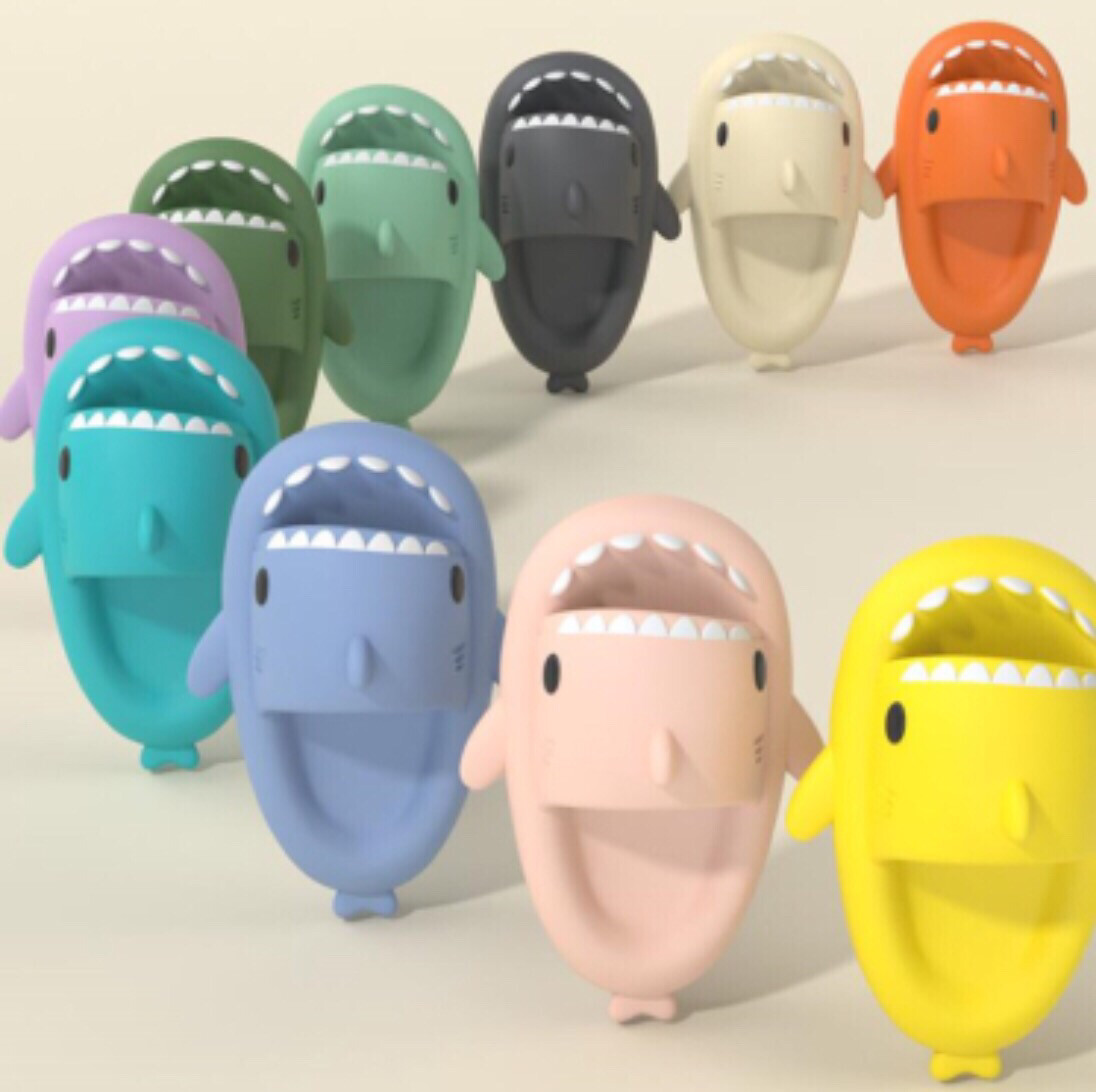 Shark Summer Outdoor Slippers