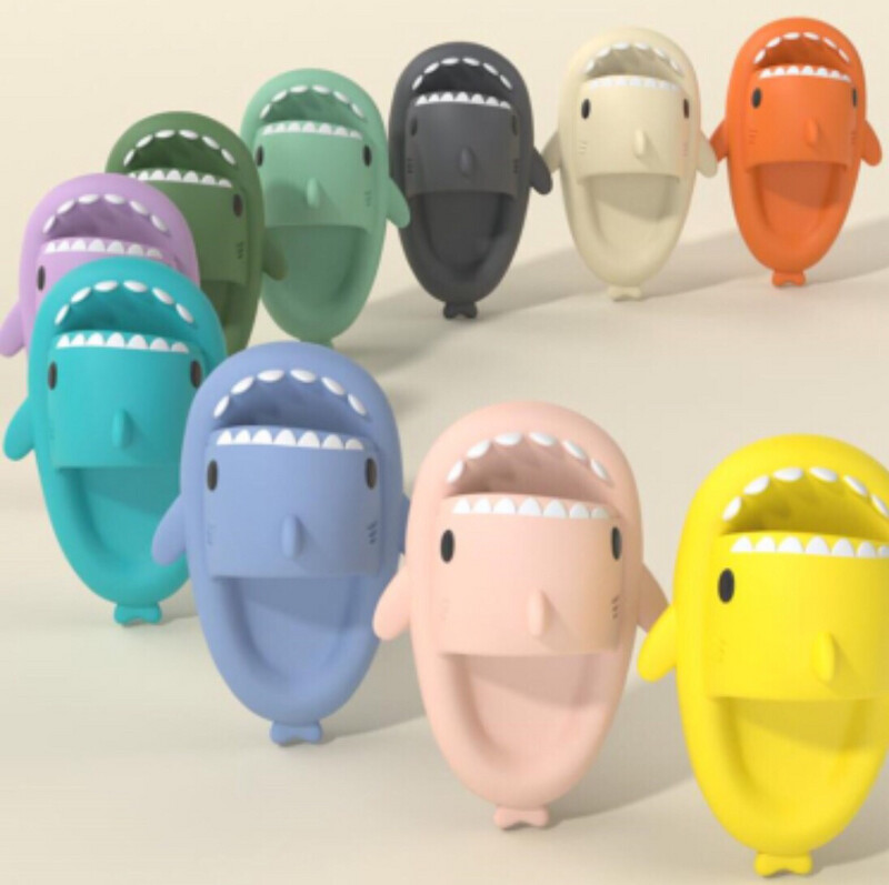 Shark Summer Outdoor Slippers