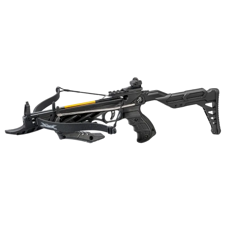 Balestra a pistola ricurva Man Kung MK-TCS2BK Alligator