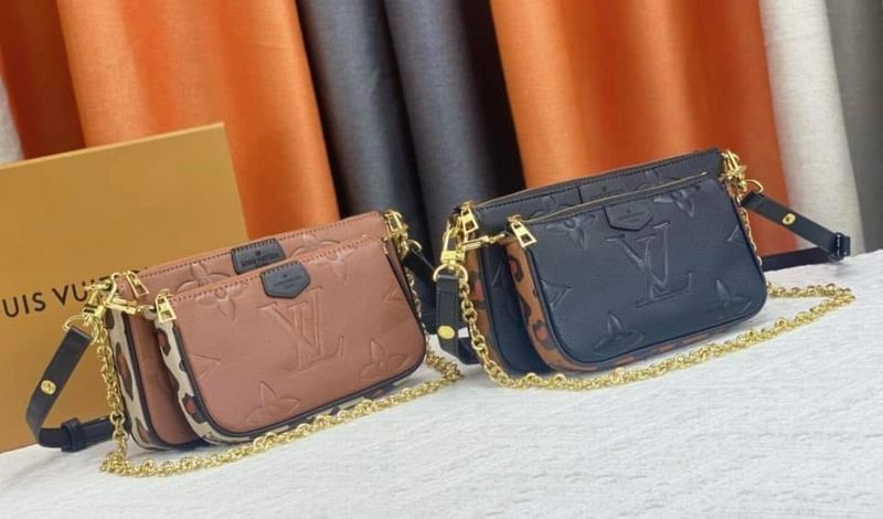 LV Leopard Purse
