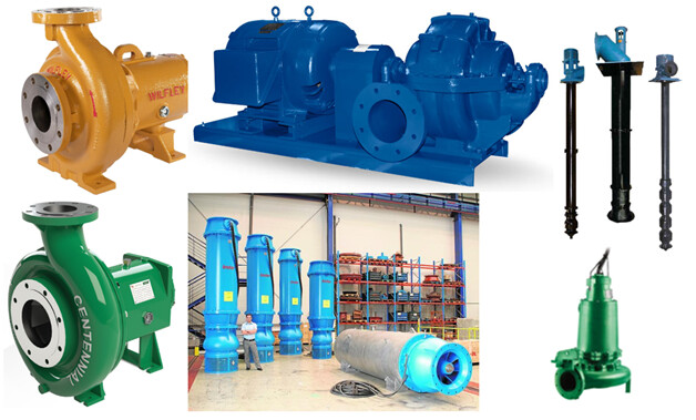 Bombas Centrifugas para agua, aguas servidas y liquidos corrosivos