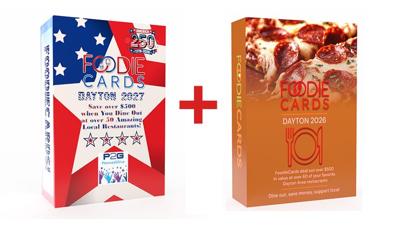 Dayton FoodieCards 2027 Bogo Deal!
