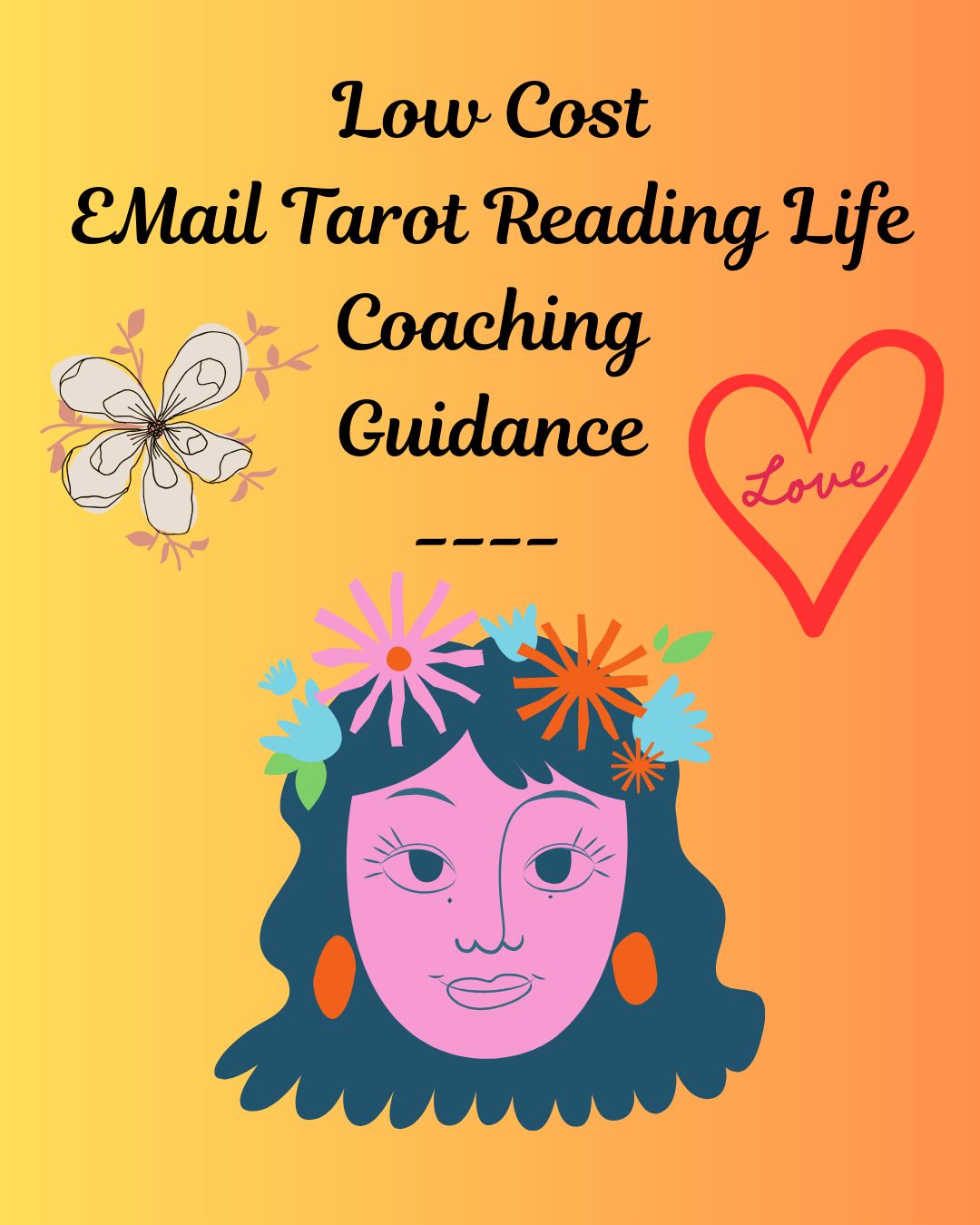 Low-Cost Email Tarot Reading/Life Coaching Guidance