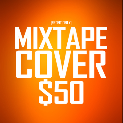 1 Sided Mixtape Cover Design