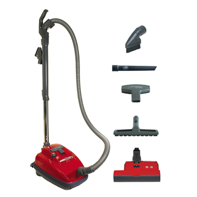 SEBO Airbelt K3 9687AM Red Canister Vacuum