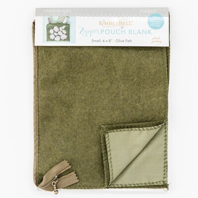 Kimberbell Blank - Zipper Pouch Blank Kimberbell Blank - Zipper Pouch Blank