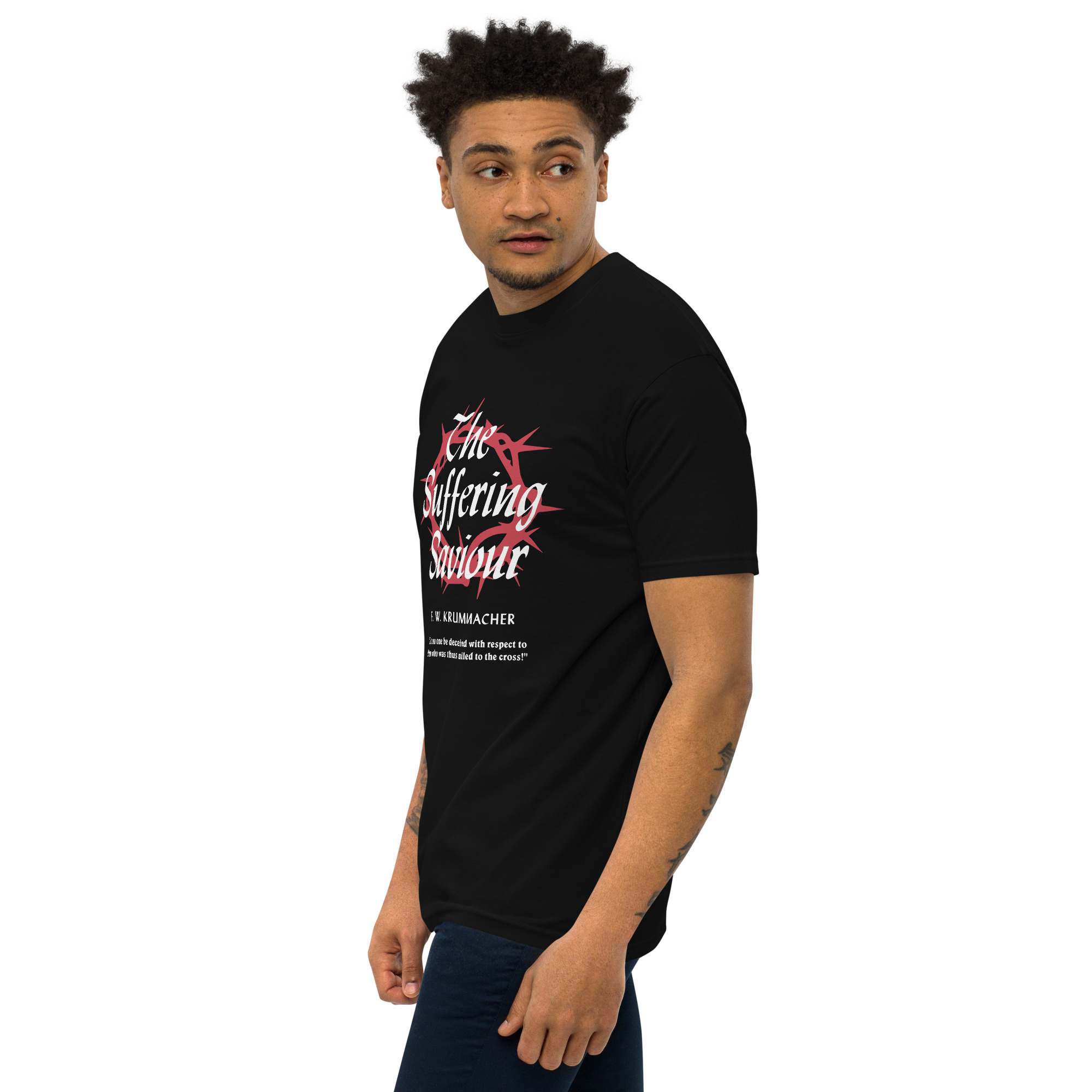 Suffering Saviour- Black Tee