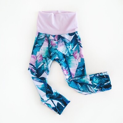 Leggings pour filles - Feuillage des tropiques Leggings pour filles - Feuillage des tropiques