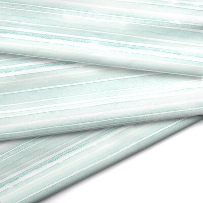 Tissu au mètre - Rayé menthe Tissu au mètre - Rayé menthe