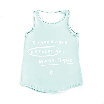 Camisole pour filles - Menthe Camisole pour filles - Menthe