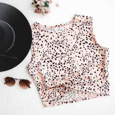 Camisole croisée Femmes - Léopard Camisole croisée Femmes - Léopard