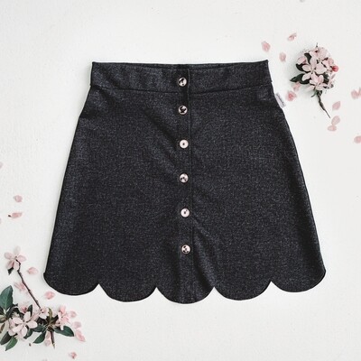 Jupe Tulipe Femmes - Effet denim Jupe Tulipe Femmes - Effet denim