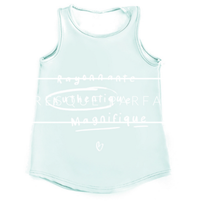 VENTE FINALE - Camisole pour filles - Menthe VENTE FINALE - Camisole pour filles - Menthe
