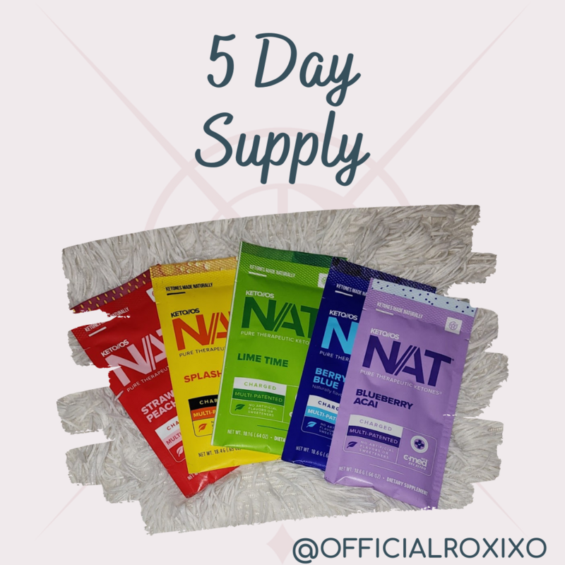5 Pack - WITH CAFFEINE