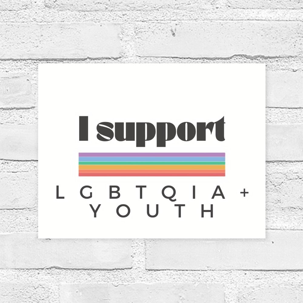 LGBTQIA+ Youth Poster