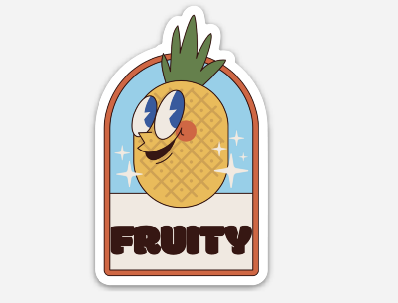 Fruity sticker