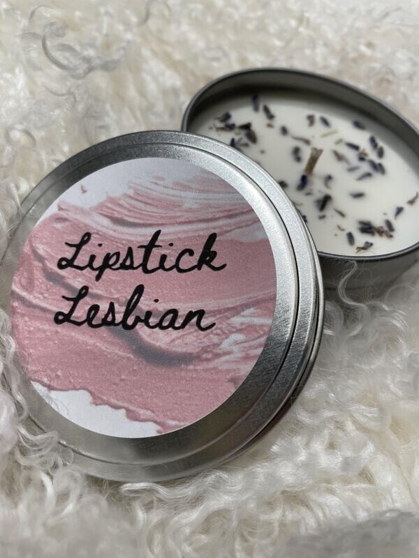 Lipstick Lesbian Candle
