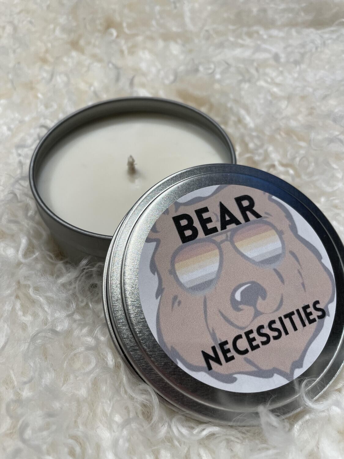 Bear Necessities Candle.