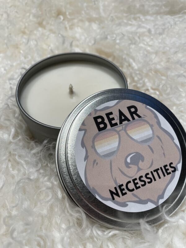 Bear Necessities Candle.