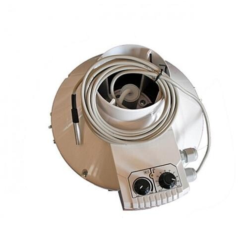 Aspiratore potenziato vkun ø 315 cablato + termostato + controllo velocità 1340 mc/h