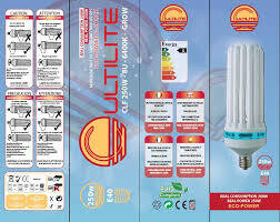 CULTILITE G-SHOCK 250W GROW - LAMPADA CFL BASSO CONSUMO - 6400°K