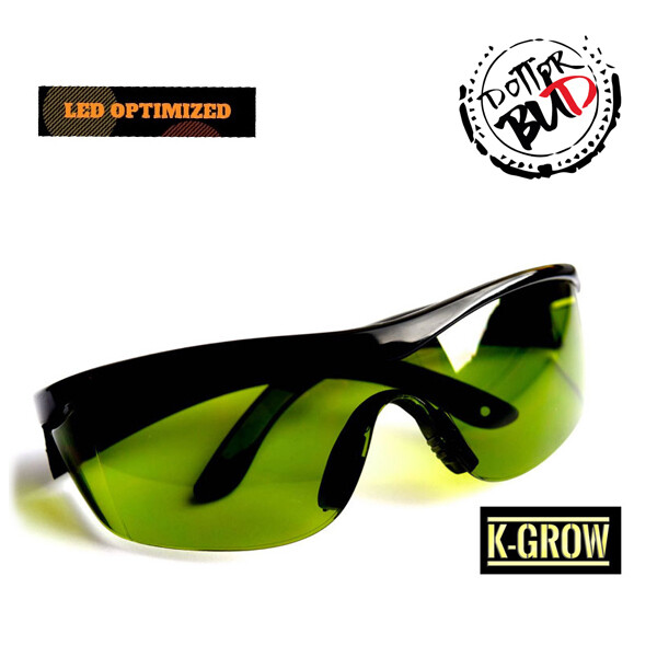 Phytolite k-grow occhiali lenti verdi protettivi schermati growroom protezione - mh hps led