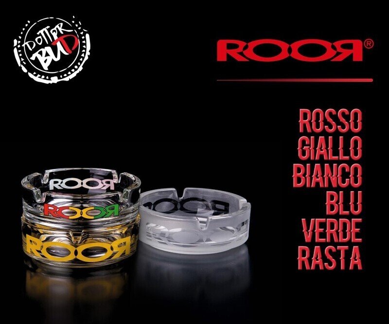 ROOR | POSACENERE IN VETRO BOROSILICATO -  DURAN PYREX ANTI ROTTURA